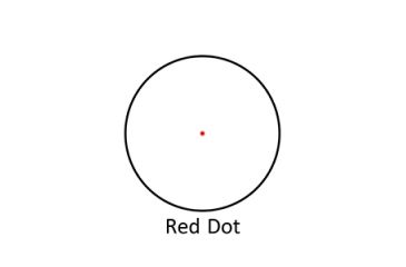Image of Nikko Stirling 30mm Red Dot with 5/8 Integrated Mounts, Black, Small, NSN N, NRD2539, EDEMO1