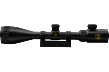 Image of Nikko Stirling Airking 4-12x42 AO IR Rifle Scope, 1in Tube, HMD Reticle, 1/4 MOA, Black, ngrai41242