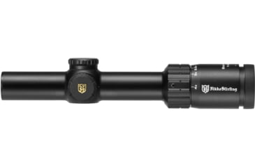 Image of Nikko Stirling Boar Eater 1-4x24mm Rifle Scope, 30mm Tube, Glass Reticle, 4 Extreme Dot, Black, nsbe1424