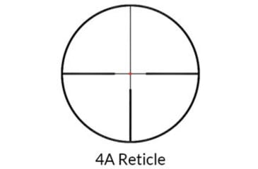 Image of Nikko Stirling Boar Eater 1-4x24mm Rifle Scope, 30mm Tube, Glass Reticle, 4 Extreme Dot, Black, nsbe1424