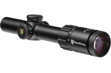 Image of Nikko Stirling Boar Eater 1-6x24mm Rifle Scope, 30mm Tube, Glass Reticle, 4 Extreme Dot, Black, nsbe1624