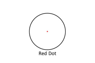 Image of Nikko Stirling Diamond Reflex Red Dot Sight, 1x35mm, 3 MOA Red Dot, Matte Black, NRD35H