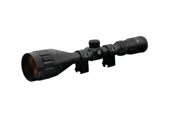 Image of Nikko Stirling Mountmaster Rifle Scope 4-12x50mm Adjustable Objective Mil-Dot Reticle Matte Black Finish With One Inch Rings