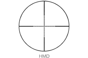 Image of Nikko Stirling Mountmaster Rimfire Rifle Scope 4-12x50mm Adjustable Objective Illuminated Mil-Dot Reticle Matte Black Finish With 3/8 Inch Rings