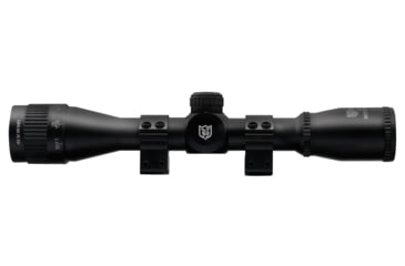 Image of Nikko Stirling Mountmaster Silver Crown 4x32 AO IR Rifel Scope, 1in Tube, HMD Reticle, 1/4 MOA, Black, nmmi432aon