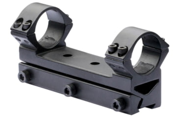 Image of Nikko Stirling One Piece Air King 3/8'' Mounts w/ Recoil Stop, High, Matte Black, NMC38ONEH