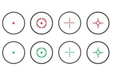 Image of Nikko Stirling Reflex Red Dot Sight, 1x33mm, 4 Different Reticle, Matte Black, NS433