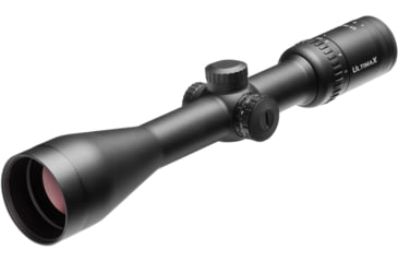 Image of Nikko Stirling Ultimax Illuminated 2.5-10x50mm Rifle Scope, 30mm Tube, Heavy Post, Illuminated 4DOT Reticle, Black, ul21050