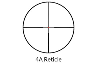Image of Nikko Stirling Ultimax 2.5-10x50mm, 30mm Tube Rifle Scope, Heavy Post, Illuminated 4DOT Reticle, Matte Black, UL21050