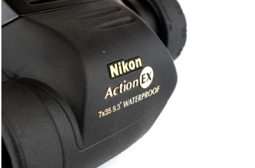 Image of Nikon Action Extreme 7x35mm Porro Prism Matte Black Waterproof Binoculars 7237
