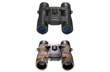 Image of Nikon ACULON A30 10X25mm Binoculars, Black, TrueTimber KANATI Camo