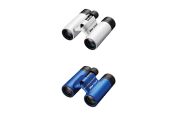 Image of Nikon Aculon T02 8X21 Binoculars, Black, White