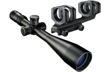 Image of Nikon BLACK FX1000 6-24x50SF Illuminated Rifle Scope, FX-MOA FFP Reticle, Matte Black w/Free Nikon Cantilever XR Mount