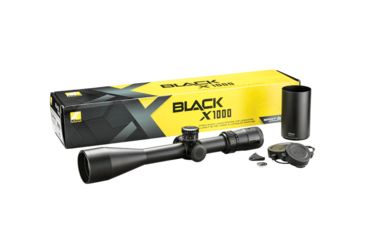 Image of Nikon BLACK X1000 4-16x50mm Rifle Scope, Second Focal Plane, Illuminated X-MRAD Reticle, 16383