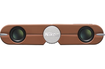 Image of Nikon CF 4x10mm Roof Prism Binoculars, Amber Brown, 16842