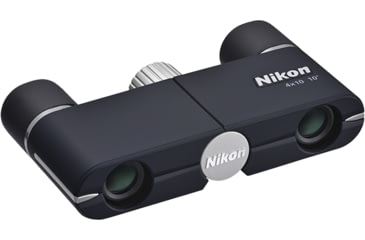 Image of Nikon CF 4x10mm Roof Prism Binoculars, Dark Navy, 16840