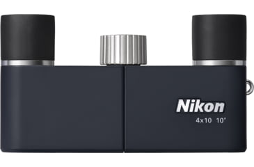 Image of Nikon CF 4x10mm Roof Prism Binoculars, Dark Navy, 16840