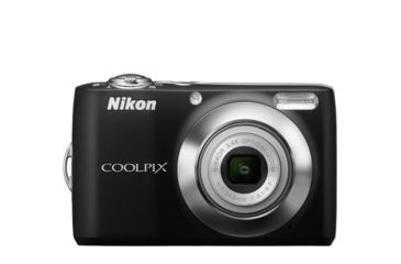 Image of Nikon Coolpix 12 MP Digital Camera L22, Black