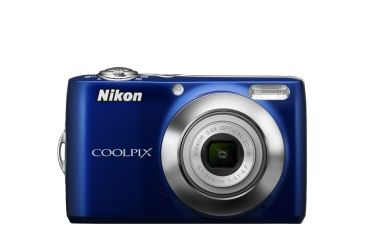 Image of Nikon Coolpix 12 MP Digital Camera L22, Blue