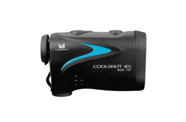 Image of Nikon CoolShot 40i 6x21mm Golf RangeFinder, Black/Blue, 16202