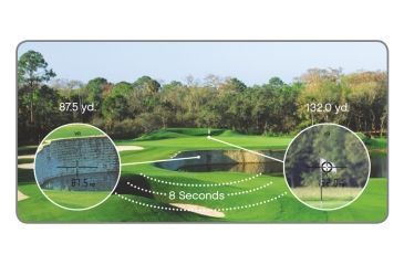 Image of Nikon Coolshot 80i Vibration Reduction Range Finder, Black,Blue 16205