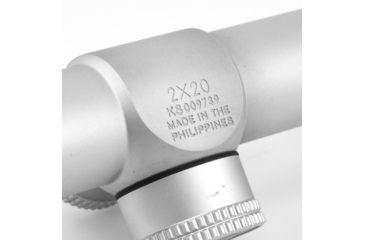 Image of Nikon Force XR 2X20 EER Rifle Scope - Silver w/ NikoPlex Reticle