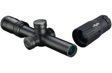Image of Nikon FORCE1000 1-4x24mm Illuminated Rifle Scope, Speedforce Reticle, Matte Black 16380 with Trybe Optics Enhancer