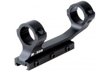 Image of Nikon M-308 1pc Mount w/ Built-In 20 MOA Slope,Black 832, EDEMO1