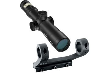 Image of Nikon M-223 2.5-10x40mm Laser IRT M-223 Rifle Scope, Matte, BDC 600 Reticle 8491 w/ 8488 Nikon M-223 Mount Ring