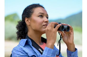 Image of Nikon M7 8 x 42 Roof Prism Binoculars, Black, 16765