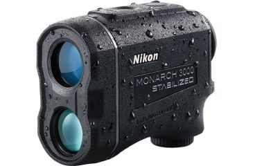 Image of Nikon Monarch 3000 6x21mm Stabilized Laser Rangefinder,Black, 16556
