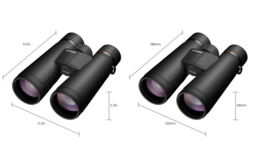 Image of Nikon Monarch M5 10x50mm Porro Prism Binoculars, Black, Full Size, 16845