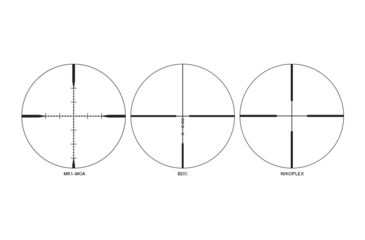 Image of Nikon MONARCH M5 3-12x42 Rifle Scope w/ Side Focus Adjustment, 30mm, MK1-MOA Reticle, Matte Black 16651