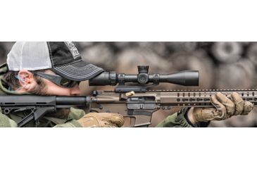 Image of Nikon P-TACTICAL Rifle Scope .223 3-9X40 MATTE BDC600, Black, 16525