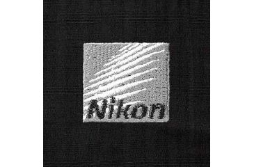 Image of Nikon ProGear Black Ladies' Silk Camp Shirt