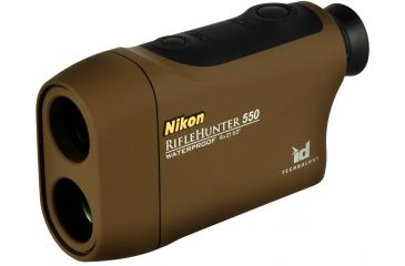 Image of Nikon RifleHunter 550 Laser Rangefinder - Brown 8367, w/ Full Manufacturer Warranty