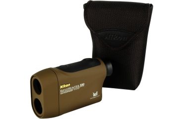 Image of Nikon RifleHunter 550 Laser Rangefinder - Brown 8367, w/ Full Manufacturer Warranty