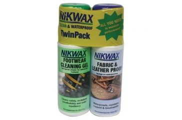 Image of Nikwax Fabric &amp; Leather Twin Pack