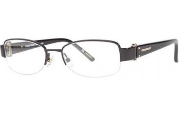 Image of Nina Ricci NR2402 Progressive Prescription Eyeglasses - Frame Black NR2402F01