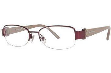 Image of Nina Ricci NR2402 Progressive Prescription Eyeglasses - Frame Rouge NR2402F02