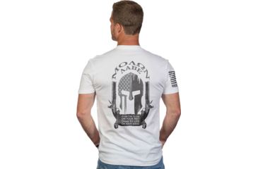Image of Nine Line Apparel Molon Labe Men's T-shirt White Small