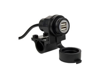 Image of Nippon Pipeman USB Charger ATV/Motorcycle, Black ISMUSB25