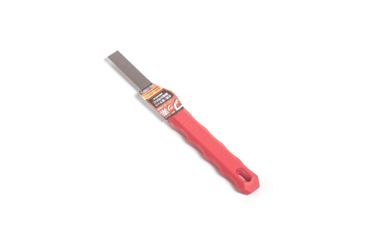 Image of Nisaku Stainless Steel Fluorine Coated Tapered Spatula, .6 -Inch Blade, Silver, Small NJP5070