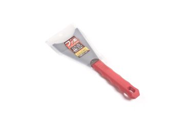 Image of Nisaku Stainless Steel Fluorine Coated U-Shaped Scraper Knife, 2.75-Inch Blade, Silver, Small NJP5333