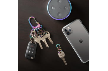 Image of Nite Ize BigFoot Locker KeyRack Stainless Steel, Spectrum, KLKBF-07-R3
