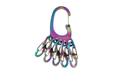 Image of Nite Ize BigFoot Locker KeyRack Stainless Steel, Spectrum, KLKBF-07-R3