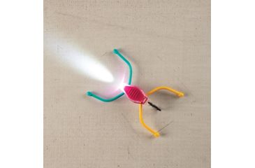 Image of Nite Ize BugLit Micro Flashlight, Red/Teal/Yellow, BGT02-10-R7