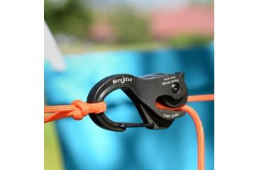 Image of Nite Ize CamJam Aluminum XT Aluminum Cord Tightener,Black NCJSA-01-R3