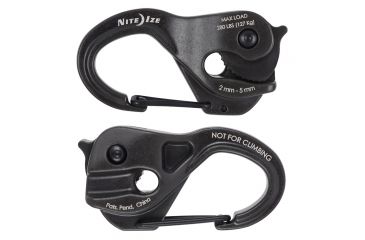 Image of Nite Ize CamJam Aluminum XT Aluminum Cord Tightener,Black NCJSA-01-R3