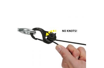 Image of Nite Ize CamJam Aluminum XT Aluminum Cord Tightener,Black NCJSA-01-R3